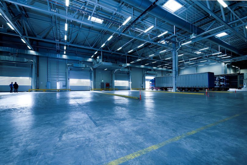 Industrial warehouse lighting